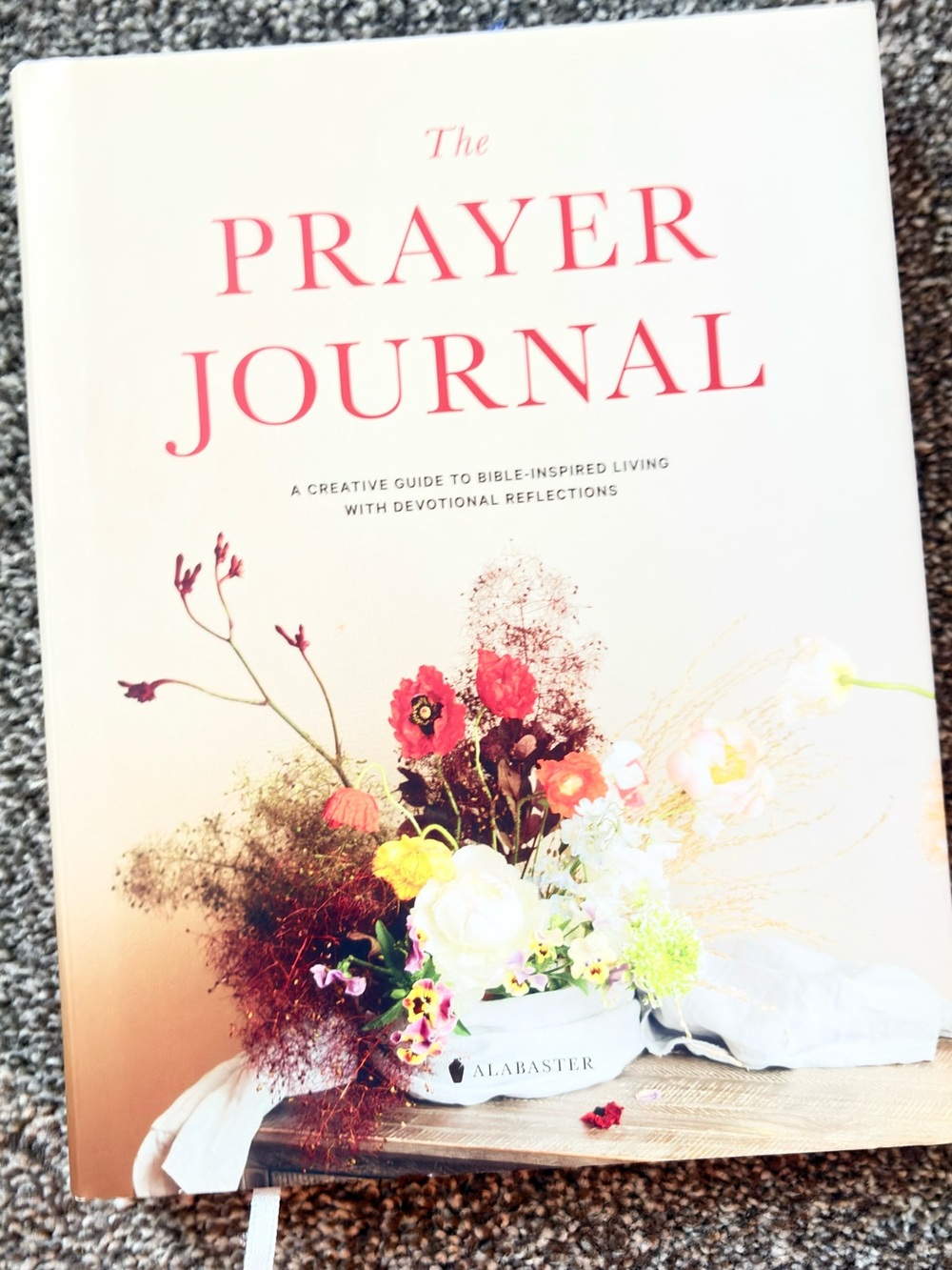 The Prayer Journal - Pink Floral Cover